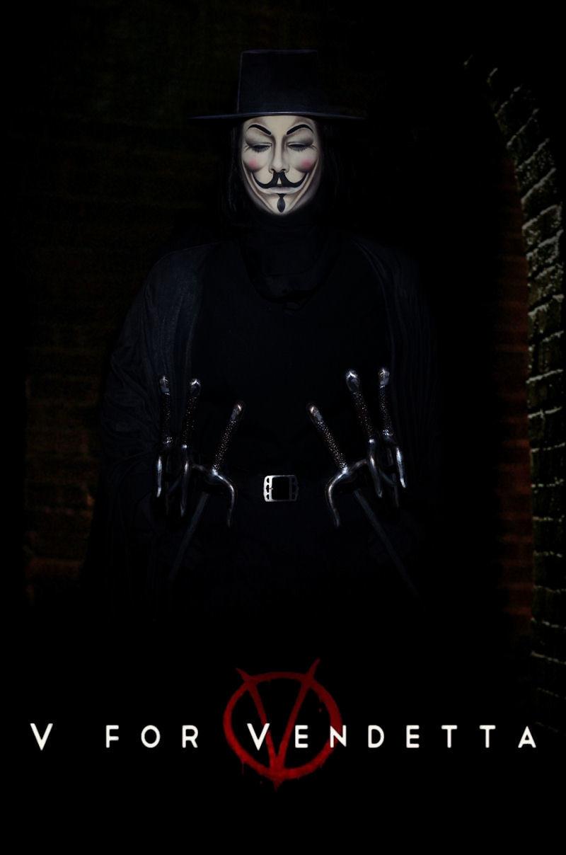 V POUR VENDETTA - MAKE-UPNATURAL